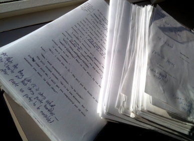 It's a manuscript